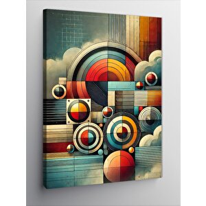 Kanvas Tablo Soyut Geometrik Desen 70x100 cm