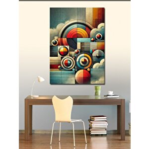 Kanvas Tablo Soyut Geometrik Desen 70x100 cm