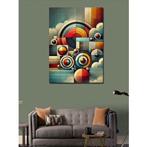 Kanvas Tablo Soyut Geometrik Desen 70x100 cm