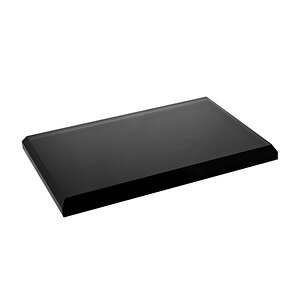Cyrstal Bath Accessory Tray Black