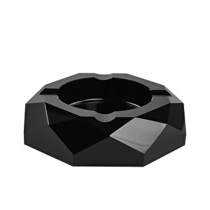 Cyrstal Ashtray Black