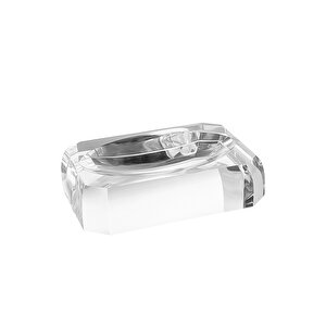 Cyrstal Bath Accessory Soap Dish Transparent