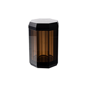 Cyrstal Bath Accessory Cotton Box Brown