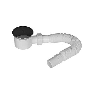 Flat Duş Tekne Sifonu 90 Mm Körüklü