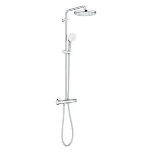 Tempesta System 250 Duvara Monte Termostatik Bataryalı Duş Sistemi - 26670001