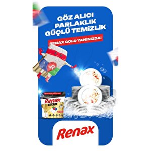 Gold Bulaşık Makinesi Kapsülü Hepsi Bir Arada 30 X 2 Paket 60 Lı