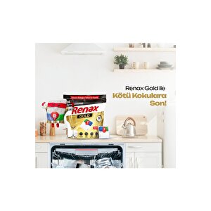 Gold Bulaşık Makinesi Kapsülü Hepsi Bir Arada 30 X 2 Paket 60 Lı
