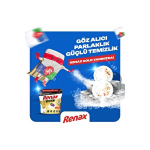 Gold Bulaşık Makinesi Kapsülü Hepsi Bir Arada 30 Lu X 3 Ad