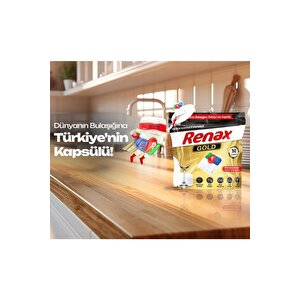 Gold Bulaşık Makinesi Kapsülü Hepsi Bir Arada 30 Lu X 3 Ad