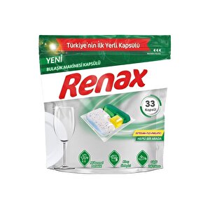 Bulaşık Makinesi Kapsülü Hepsi Bir Arada 33 Lü X 6 Adet