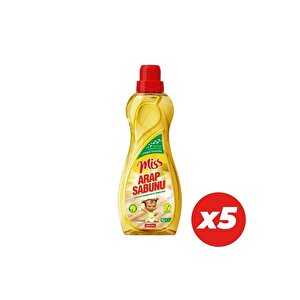 Arap Sabunu 5'li 1000 Ml Ekonomik Paket