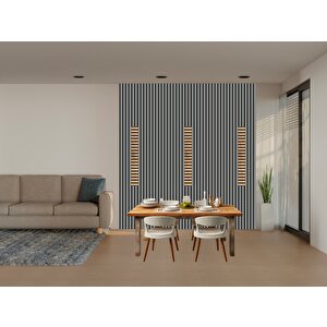 Wi̇nflex  Eko Antra-mi̇x  Keçeli̇ Akusti̇k Ahşap Paneli̇  – (50x240cm).