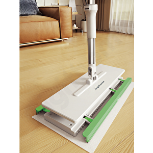 One Click Akıllı Mop Paleti Xl 32cm Tembel Mop El Değmeden Islak Havlu Ve Bez Kullan At Otomatik Mop Dgt-101