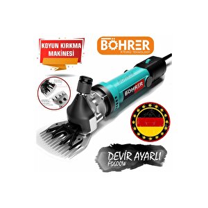 Alman Hb0253t Koyun Keçi Kırkma Kırpma Makinesi ,blue 3200w Devir Ayarlı ,bakır Sargılı Beiyuan Bıçak