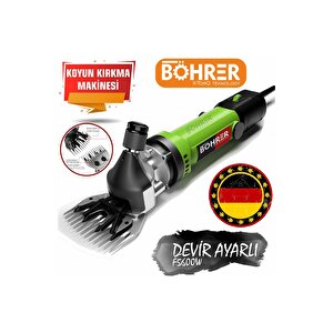 Alman Hb0255t Koyun Keçi Kırkma Kırpma Makinesi ,green 3200w Devir Ayarlı ,bakır Sargılı Beiyuan Bıçak