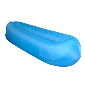 Andoutdoor Pratik Şişme Şezlong-Mavi̇