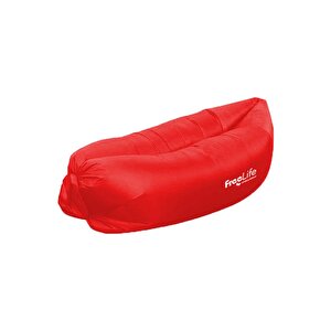 Andoutdoor Pratik Şişme Şezlong-Kırmızı