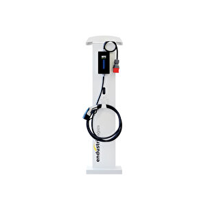 Ac Elektrikli Araç Şarj Cihazı Şapkalı Montaj Ayağı