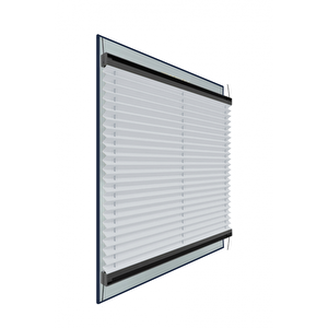 Gold Seri̇si̇ Açık Gri Plise Perde Cam Balkon Perdesi Pimapen Perdesi Ofis Perdesi(vidalı Sistem) 60x60 cm