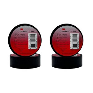 3m Siyah İzolebant (elektrik Bandı)- 2 Adet