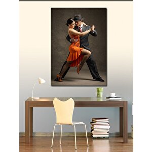 Kanvas Tablo Tango Dansı Çifti 100x140 cm