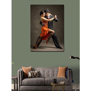 Kanvas Tablo Tango Dansı Çifti 100x140 cm