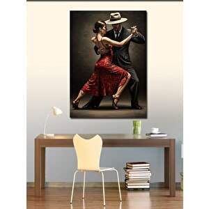 Kanvas Tablo Tango Tutkusuyla Dans 100x140 cm