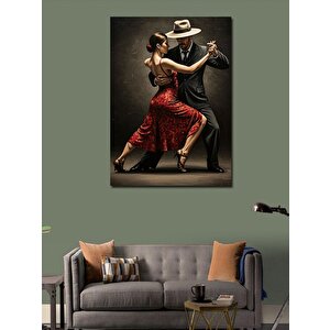 Kanvas Tablo Tango Tutkusuyla Dans 100x140 cm