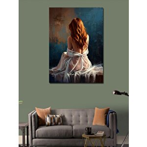 Kanvas Tablo Sakinlik İçinde Kadın 100x140 cm
