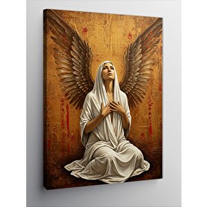 Kanvas Tablo Dua Eden Melek Kadın 50x70 cm