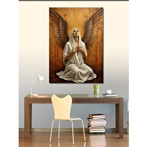 Kanvas Tablo Dua Eden Melek Kadın 50x70 cm