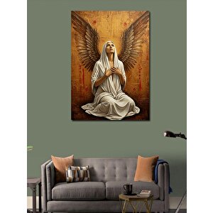 Kanvas Tablo Dua Eden Melek Kadın 50x70 cm