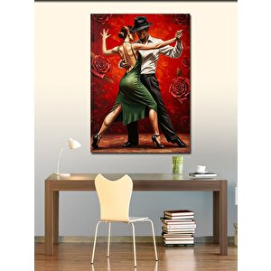 Kanvas Tablo Tutkulu Tango Dansı 70x100 cm