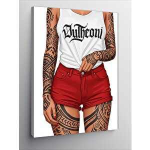 Kanvas Tablo Minimalist Moda Ve Kadın 100x140 cm