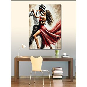 Kanvas Tablo Dans Eden Çift 100x140 cm