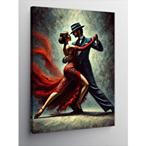 Kanvas Tablo Tutkulu Tango Dansı 50x70 cm
