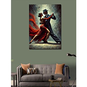 Kanvas Tablo Tutkulu Tango Dansı 50x70 cm