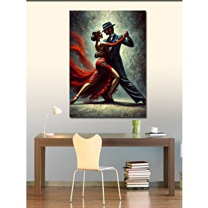 Kanvas Tablo Tutkulu Tango Dansı 100x140 cm