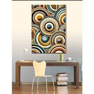 Kanvas Tablo Dairesel Geometrik Desenler 50x70 cm