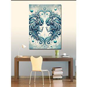 Kanvas Tablo Kızkardeşler Motifi 50x70 cm