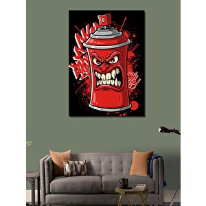Kanvas Tablo Kızgın Sprey Kutusu 70x100 cm