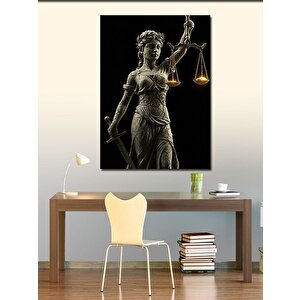 Kanvas Tablo Adalet Heykeli 70x100 cm