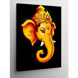 Kanvas Tablo Lord Ganesha Çizimi 50x70 cm