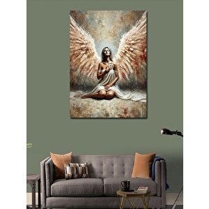 Kanvas Tablo Melek Ve Huzurun Simgesi 70x100 cm