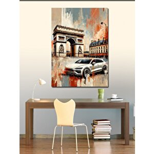 Kanvas Tablo Şehir Ve Zafer Takı 70x100 cm
