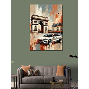 Kanvas Tablo Şehir Ve Zafer Takı 70x100 cm
