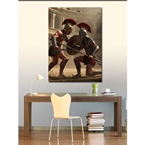 Kanvas Tablo Gladyatör Dövüşü 100x140 cm