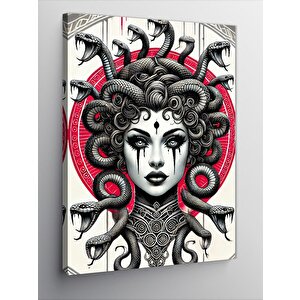 Kanvas Tablo Yılan Saçlı Medusa 70x100 cm