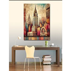 Kanvas Tablo New York Manzarası 50x70 cm