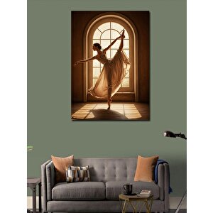 Kanvas Tablo Balet Ve Işık 100x140 cm